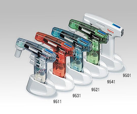 1-7072-15電動ハンドピペッター９５４１（透明緑）【1個】(as1-1-7072-15)