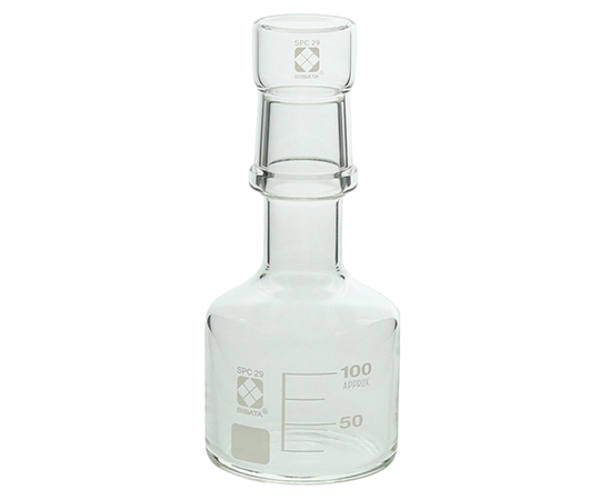 柴田科学1-7073-01SPC保存びん(目安目盛・メスキャップ付き)100mL【1個】(as1-1-7073-01)