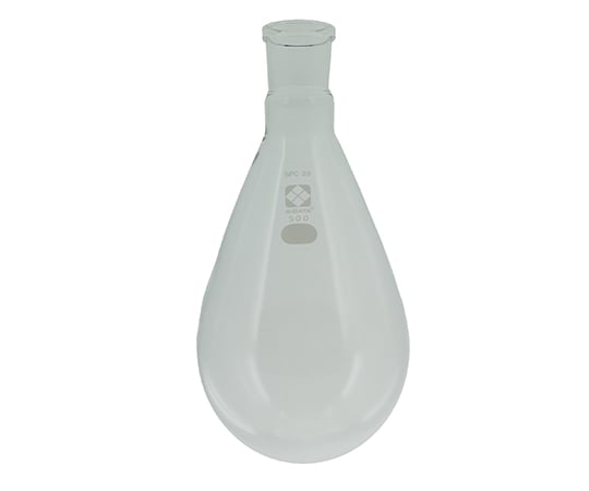 1-7085-05 SPCなす形フラスコ 500mL 030120-29500