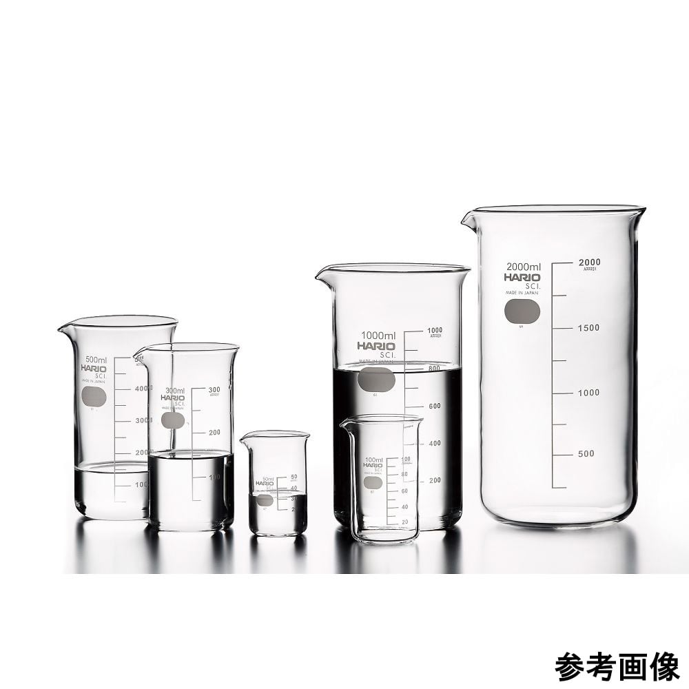 特価 東京硝子器械 メスシリンダー ガラス製 2000ML