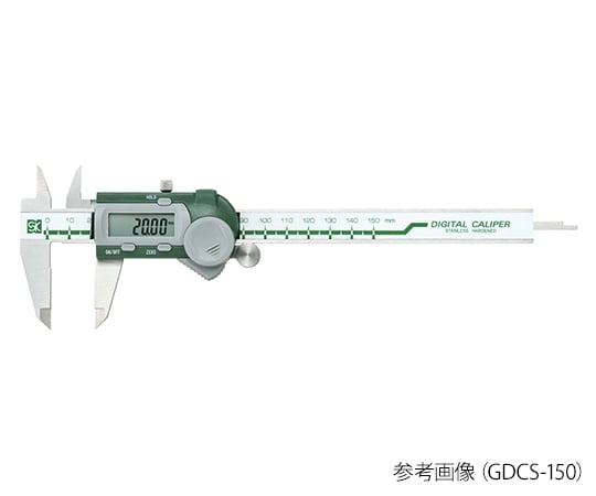 1-7188-21-20 デジタルノギス 0～100mm 校正証明付き GDCS-100