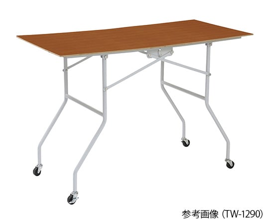1-7281-13　折りたたみ収納式作業テーブルワゴン　10ｋｇ TW-9060
