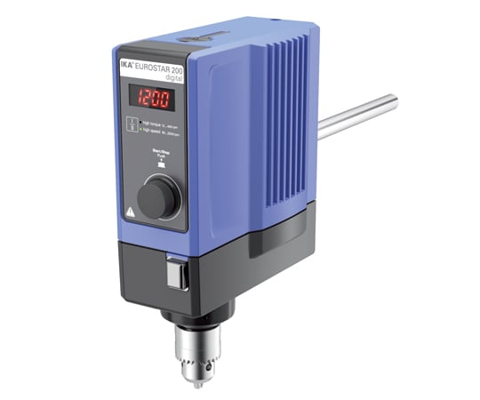 IKA1-7326-21電子制御撹拌機ユーロスター２００デジタル【1台】(as1-1-7326-21)