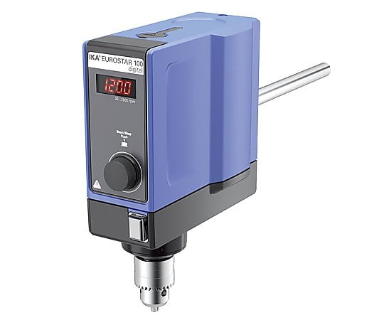 IKA1-7326-25電子制御撹拌機ユーロスター１００デジタル【1台】(as1-1-7326-25)