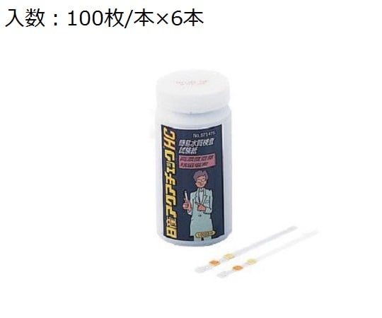 日産化学工業1-7359-02残留塩素試験紙アクアチェックＨＣ【1箱(100枚×6本入)】(as1-1-7359-02)