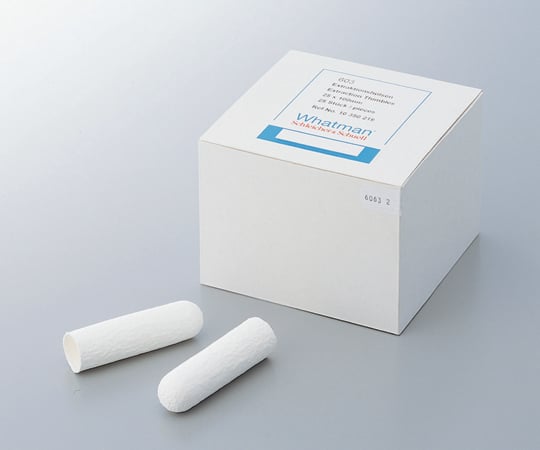 ワットマン1-7390-02セルロ－ス円筒濾紙φ２８×１００ｍｍ２５本入２８００－２８０【1箱(1枚×25本入)】(as1-1-7390-02)