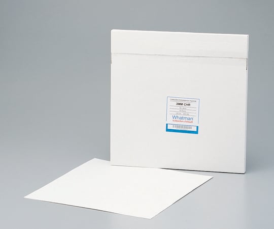 ワットマン1-7447-03クロマトグラフィー用ペーパー角型５０枚入３ＭＭＣＨＲ【1箱(50枚入)】(as1-1-7447-03)