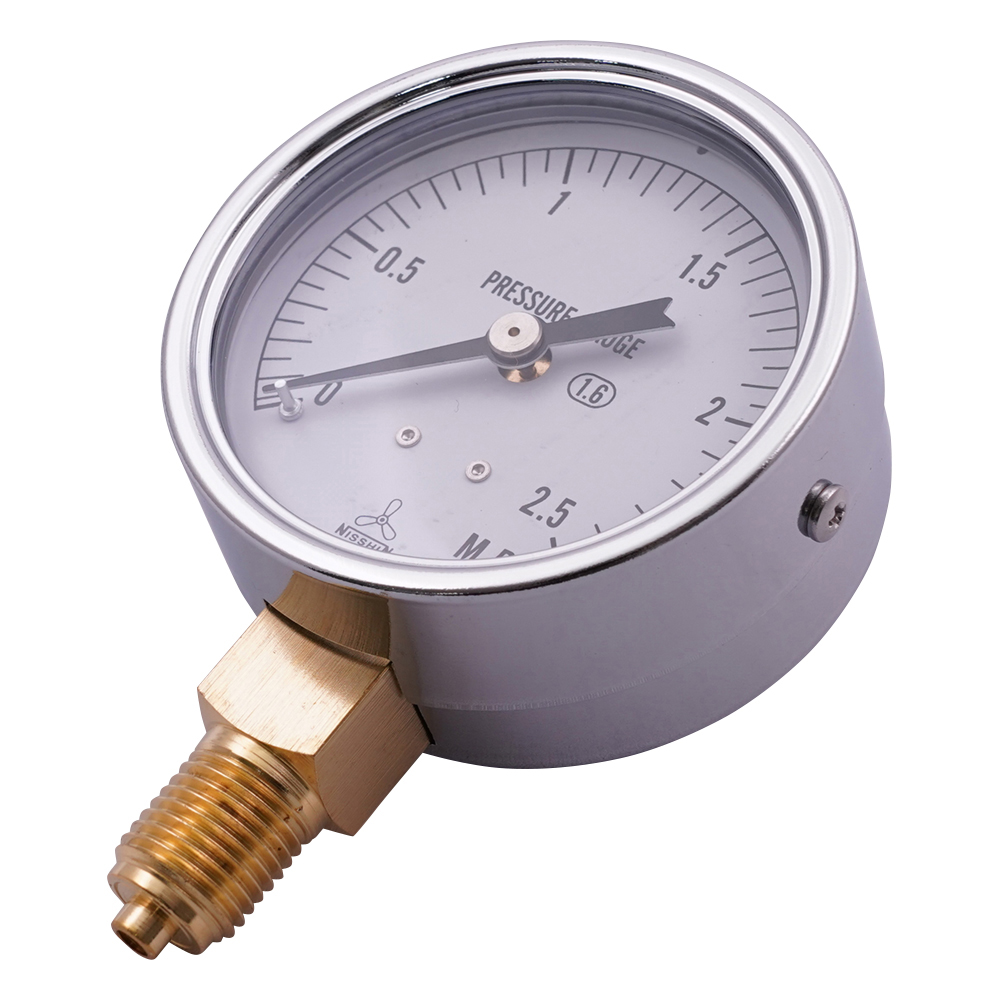 1-7465-07 General-Purpose Pressure Indicator A-Type φ60 G1/4B2.5 【AXEL ...