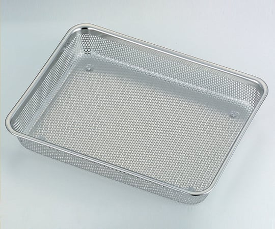 スギコ1-7471-01浅角形ステンレスメッシュバット２１枚取（248×200×28mm）【1個】(as1-1-7471-01)