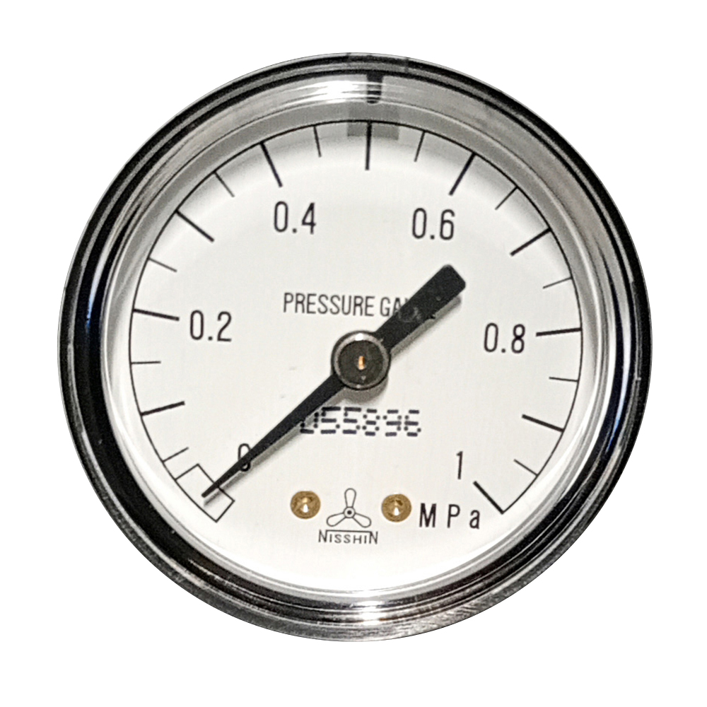 小型圧力計D形 φ40　R1／80.1