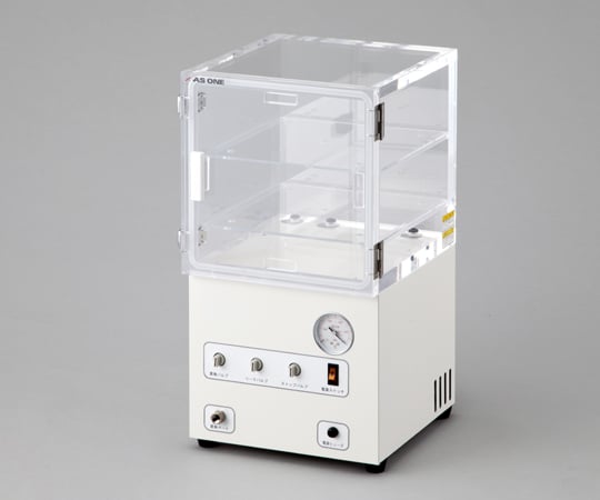 アズワン1-7546-12ポンプ内蔵真空デシケーター300×322×570mm【1個】(as1-1-7546-12)