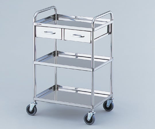 アズワン1-7633-02サイレントラボカート３段【1台】(as1-1-7633-02)