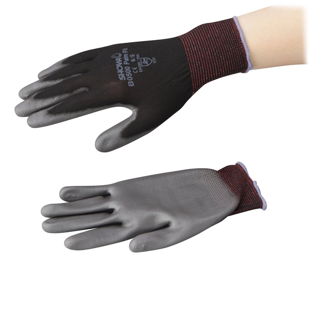 パームフィット手袋（特殊シームレス・手の平コート） シームレス M B0500-M