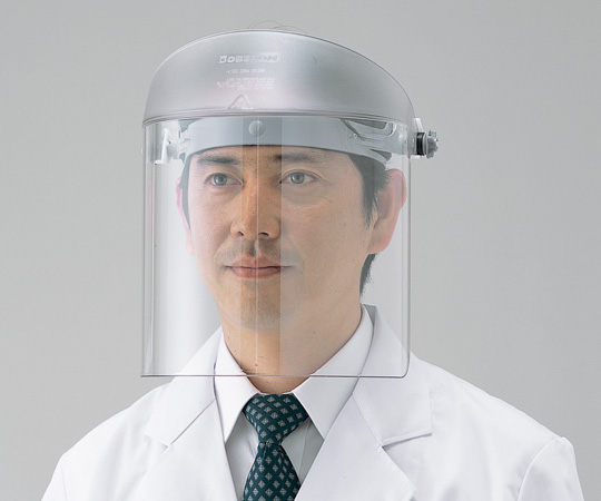 OBERON1-7692-01保護面上面ガード防曇加工(耐薬)【1個】(as1-1-7692-01)