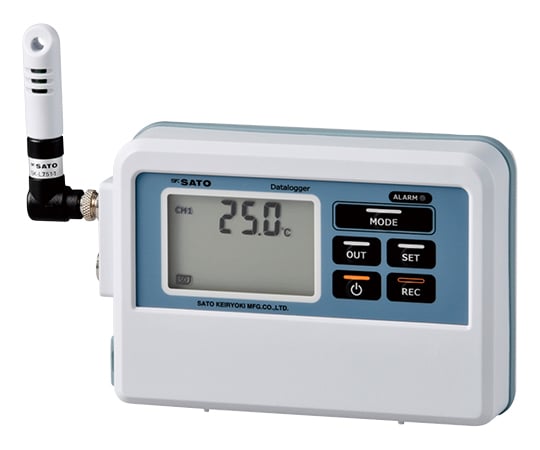 佐藤計量器製作所1-7793-11　記憶計（R）　温度一体型 SK-L751