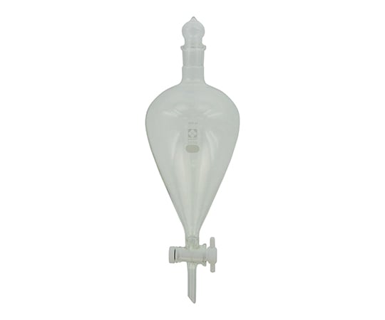 柴田科学1-7797-07ＳＰＣ分液スキーブ型ロートPTFEコック付2000mL【1個】(as1-1-7797-07)