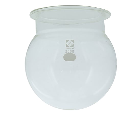 柴田科学1-7800-02セパラブルフラスコ丸形（平面摺合タイプ）2000mLφ170mm【1個】(as1-1-7800-02)