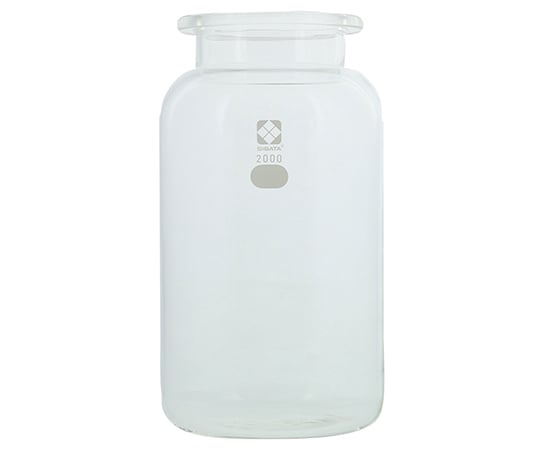 1-7805-01 セパラブルフラスコ（平面摺合タイプ） 2000mL φ138mm びん形 005670-2000