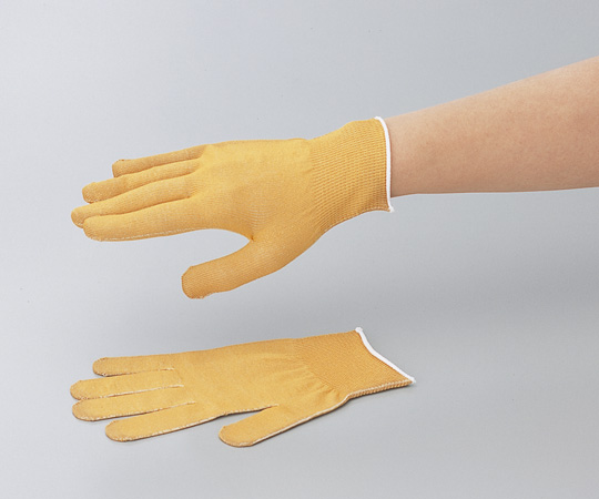 1-7950-02 保護用インナー手袋（ザイロン（R）） Lサイズ 10双入 MZ670