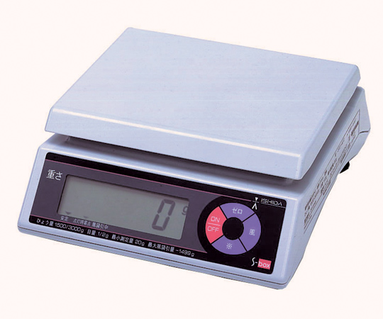 【校正対応】イシダ1-8050-01上皿型重量はかりS-box3kg【1台】(as1-1-8050-01)
