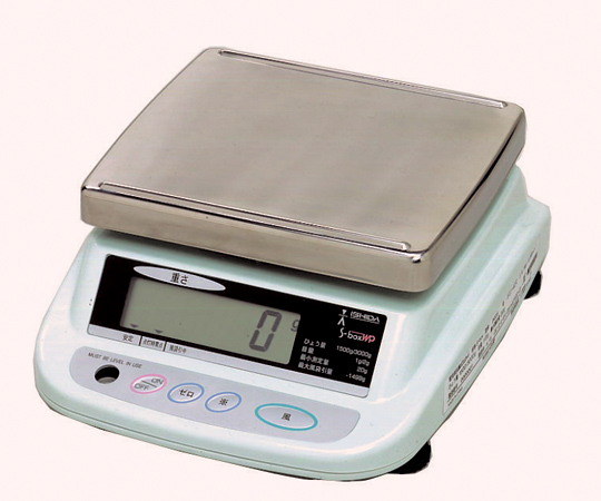 【校正対応】イシダ1-8050-04上皿型重量はかりS-boxWP3kg【1台】(as1-1-8050-04)