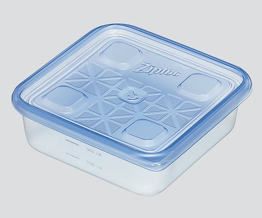 ジップロック(旭化成)1-8064-12ジップロック(R)コンテナー正方700mL【1セット(2個入)】(as1-1-8064-12)