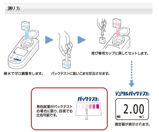 人気 パック テスト 使い方