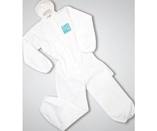 1-8245-16 使い捨て式全身化学防護服/マイクロガード2000PLUS/Mサイズ