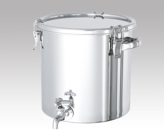 日東金属工業1-8267-02蛇口付容器20L【1個】(as1-1-8267-02)