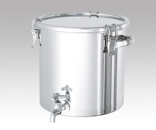 日東金属工業1-8267-03蛇口付容器36L【1個】(as1-1-8267-03)