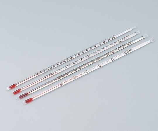 【校正対応】日本計量器工業1-8277-03フッ素樹脂被膜温度計０～１５０℃アルコール【1本】(as1-1-8277-03)