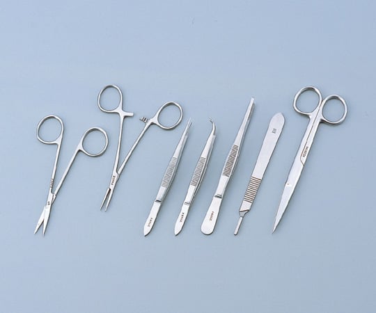 【クラスⅠ】1-8278-02小動物解剖セット小７本セット【1セット】(as1-1-8278-02)