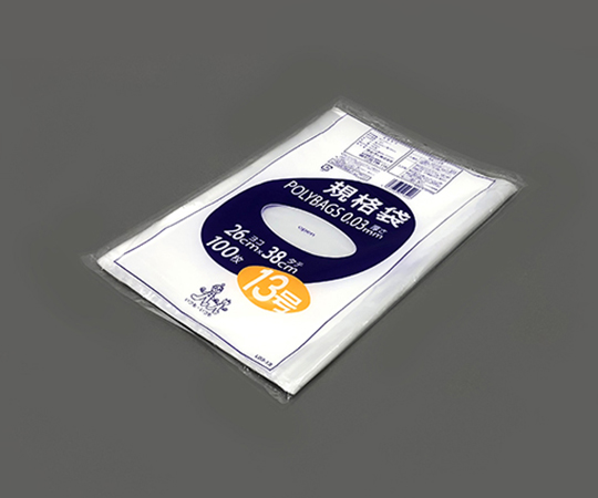 アズワン1-8279-13ポリバック規格袋(0.03mm)260×380mmL03-13100枚【1袋(100枚入)】(as1-1-8279-13)
