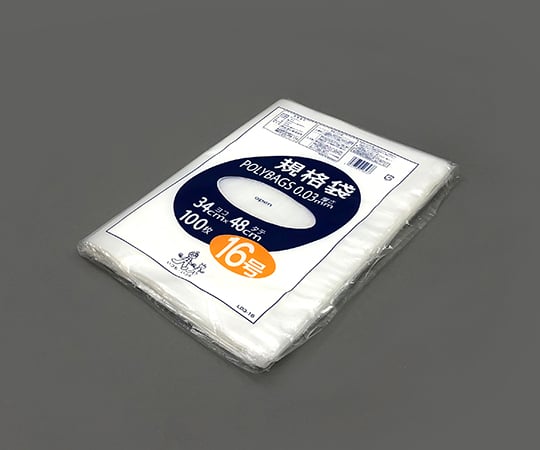 アズワン1-8279-16ポリバック規格袋（0.03mm）340×480mmＬ０３－１６１００枚【1袋(100枚入)】(as1-1-8279-16)