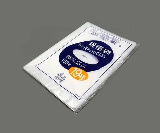アズワン1-8279-19ポリバック規格袋（0.03mm）400×550mmＬ０３－１９１００枚【1袋(100枚入)】(as1-1-8279-19)