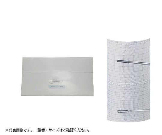 いすゞ製作所1-8327-13精密自記温湿度計用記録紙Ｃ－２００１２－３１【1箱(15枚入)】(as1-1-8327-13)