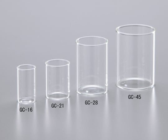 1-8417-03 ガラスカップ φ18.5mm 200本入 GC-21