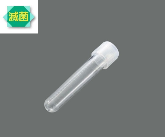 コーニング1-8428-10ラウンド（丸底）チューブＰＳ１４ｍＬツーポジションキャップ付き【1箱(500本入)】(as1-1-8428-10)