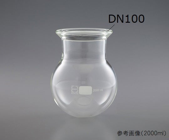 SCHOTT/DURAN1-8491-02　セパラブルフラスコ　丸形（DURAN(R)）　4000mL　243957102