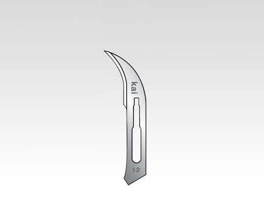 貝印（カイインダストリーズ）1-8545-13メスホルダー替刃ＮＯ．１２２００枚【1箱(200枚入)】(as1-1-8545-13)