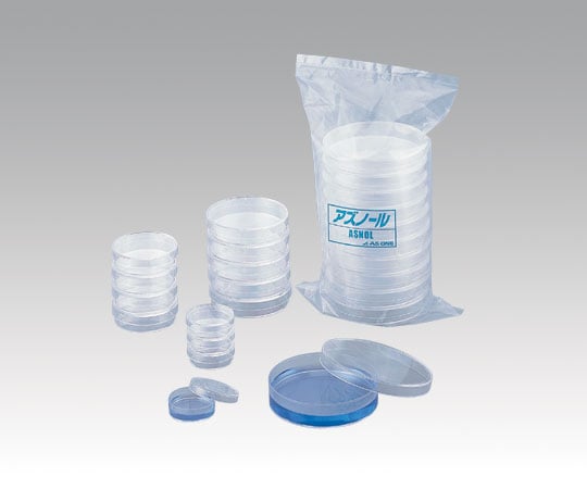 【滅菌】【サンプル】アズワン1-8549-02アズノールシャーレφ５５×１７ｍｍ１０枚×５０包入【1箱(10枚×50袋入)】(as1-1-8549-02)