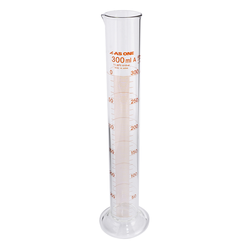 メスシリンダー 300mL 校正証明書付
