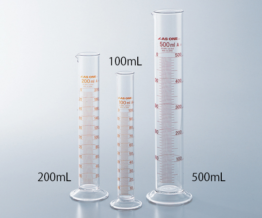 メスシリンダー 500mL 校正証明書付