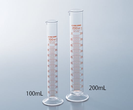 1 8562 06 メスシリンダー 高精度 100ml Axel アズワン