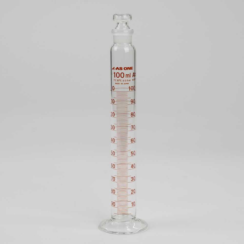 有栓メスシリンダー　100mL