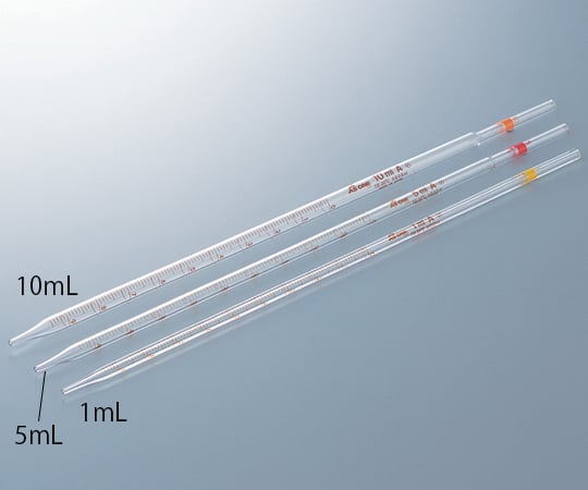 1-8569-01-20 先端メスピペット 0.1mL 校正証明書付