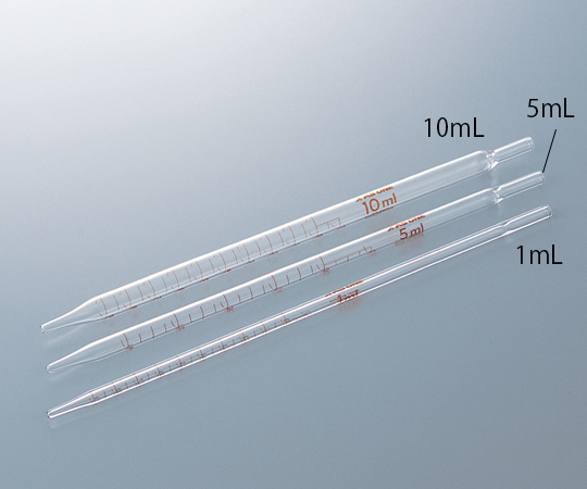 1-8575-03 短型バイオピペット 5mL 【AXEL】 アズワン