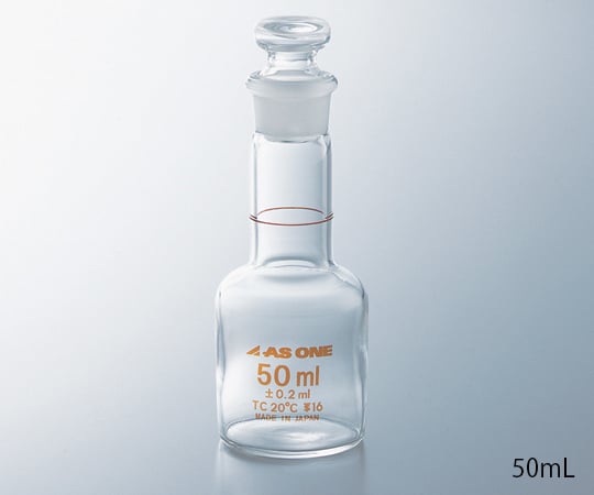 1-8583-02 メスフラスコボトルタイプ 20mL