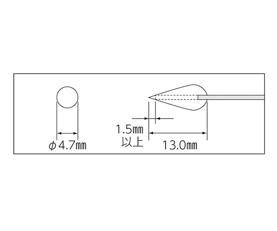 1-8584-14 アズピュア工業用綿棒 AP-4