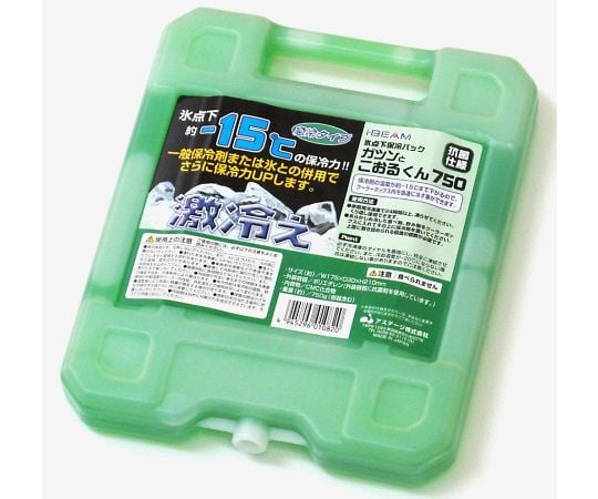 アステージ1-8650-02氷温パックハード０．７５kg【1個】(as1-1-8650-02)